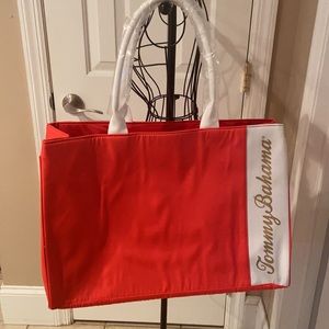 tommy bahama reversible tote bolsa